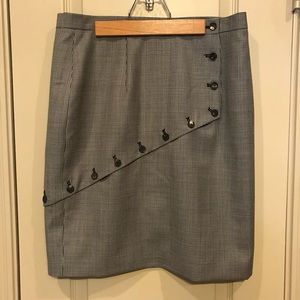 NWT McQ Alexander McQueen Houndstooth Pencil Skirt